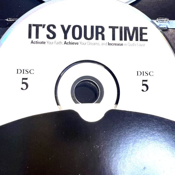 Joel Osteen 'It's Your Time' Audiobook 5 CD’s  Faith Spiritual Prayer Christian - Picture 6 of 9